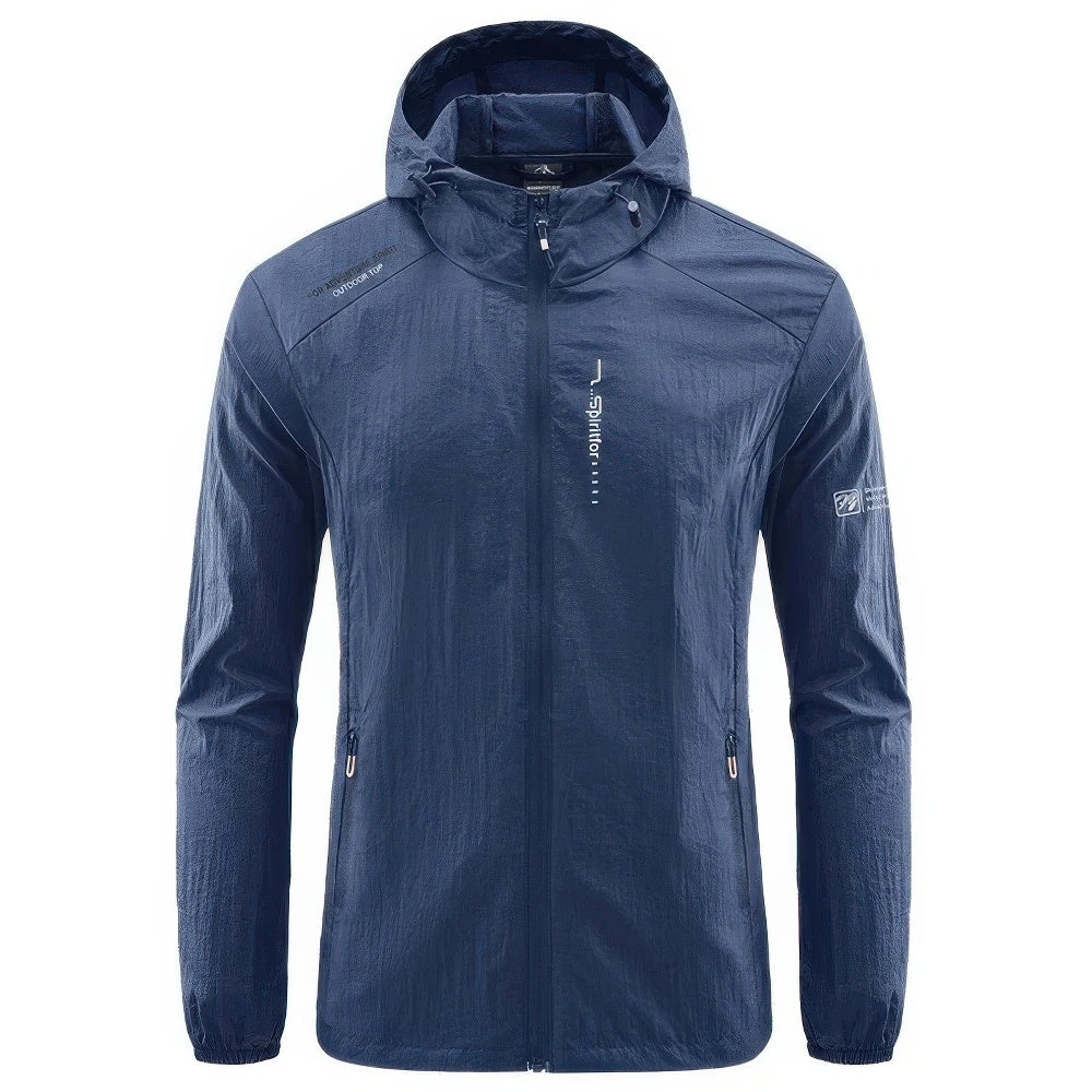 Levoire | Manteau Extérieur Kuivav Avec Protection Uv Et Fonction Déperlant bleu foncé