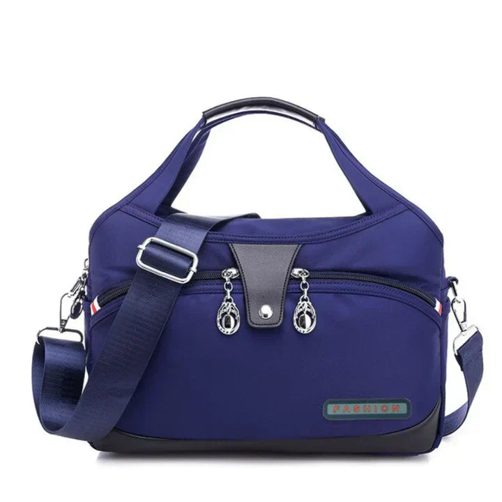 Levoire | Sac De Mode Avec Compartiments Et Poche À Fermeture Éclair Bleu