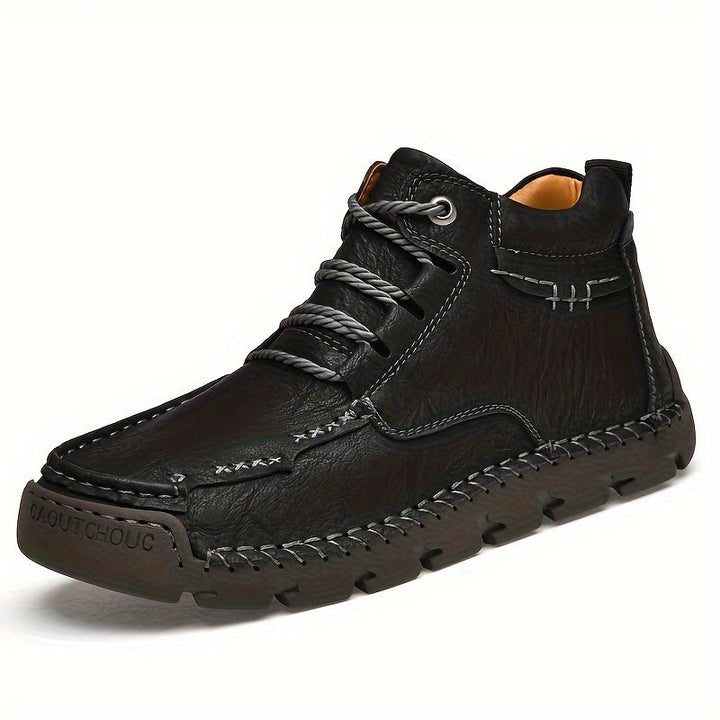 Levoire | Mélange Retro Bottes Haute Cheville Noir