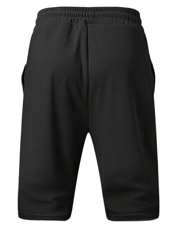 Levoire | Shorts En Tricot Gaufré Avec Cordon De Serrage Et Deux Poches Avant