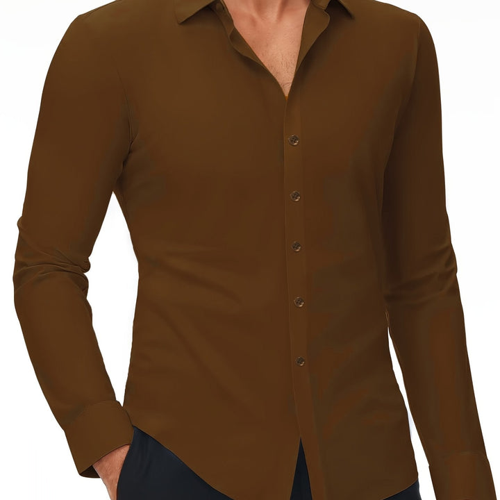 Levoire | Slim Fit Chemise En Coton Stretch
