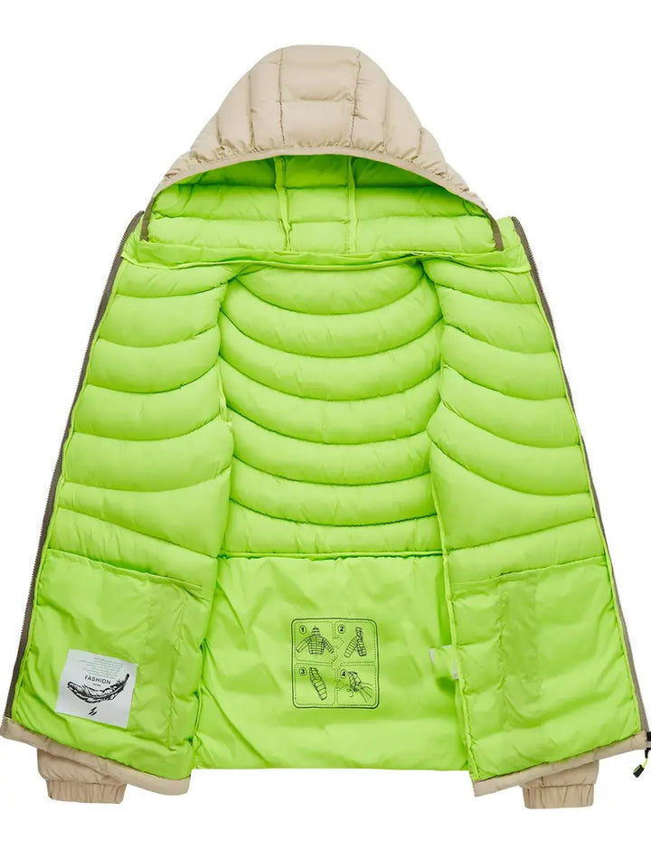 Levoire | Veste Matelassée Avec Col Montant