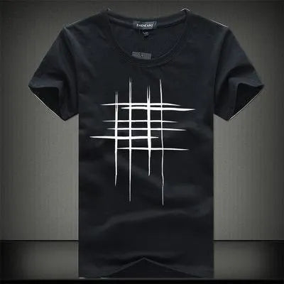 Levoire | T-shirt à manches courtes en coton Noir