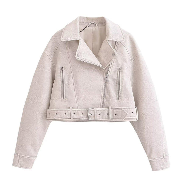 Levoire | Lavable, Vêtement En Cuir À Couleur Changeante Pour Femmes* Blanc