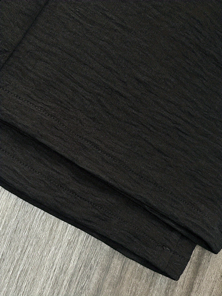 Levoire | Monochrome Noir Denim Salopette