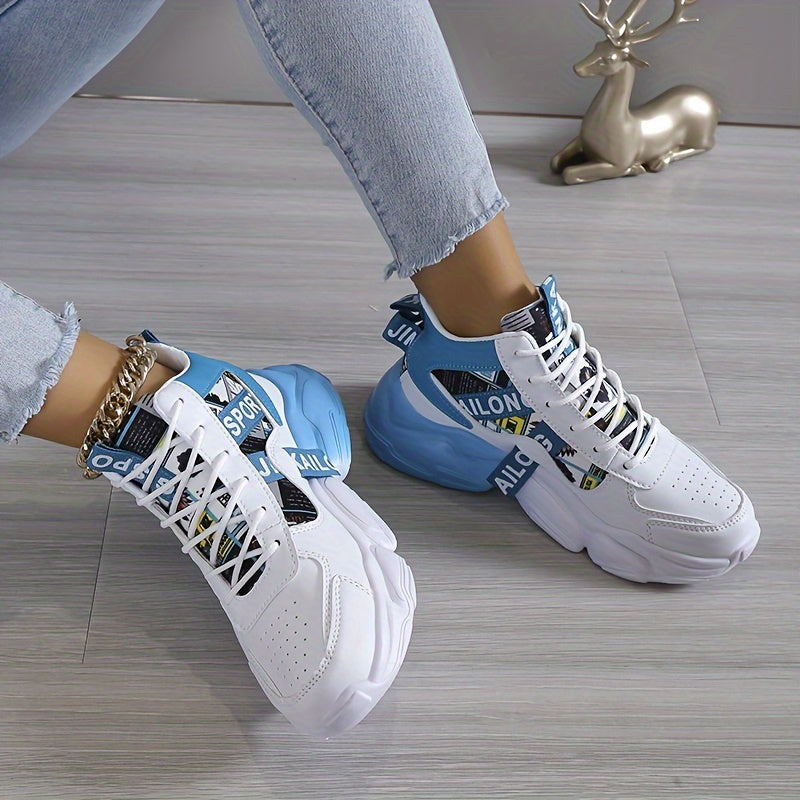 Levoire | Baskets de loisirs colorblock pour femmes
