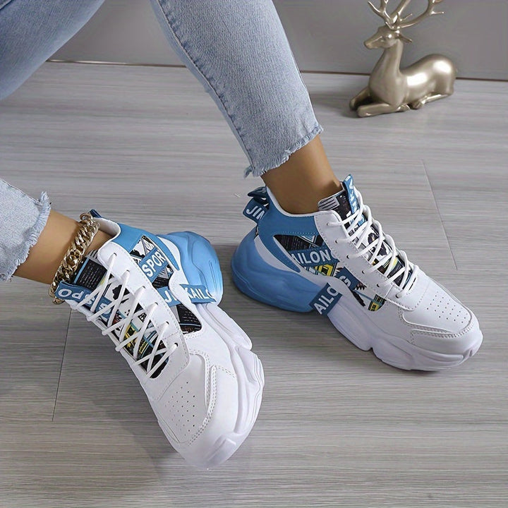 Levoire | Baskets de loisirs colorblock pour femmes