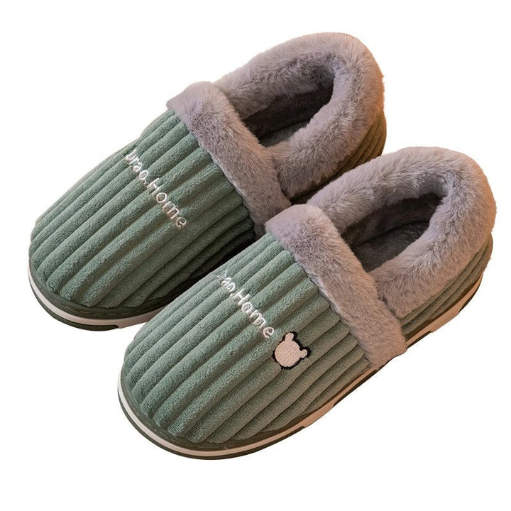 Levoire | Chaussons Pour Femmes Chauds Avec Doublure Épaisse・Compact Et Confortable 36-37 Stil-5
