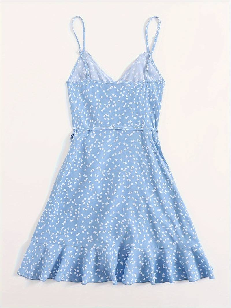 Levoire | Robe Cami À Volants Avec Lacet