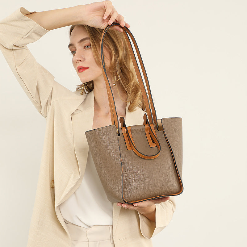 Levoire | Tous Les Sacs De Travail En Cuir Non Combinables Avec Bloc De Couleur