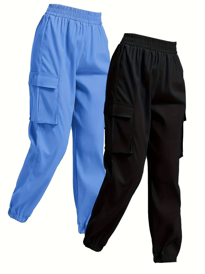 Levoire | Pantalons Cargo Jogger Durables, 2 Pièces