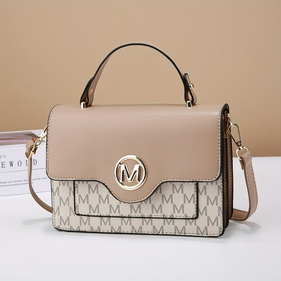 Levoire | Lettre "M" Joli Mini Sac Crossbody Avec Bandoulière Amovible Et Fermeture Magnétique Khaki