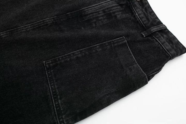 Levoire | Jupe avec design fendu et double poche à taille haute
