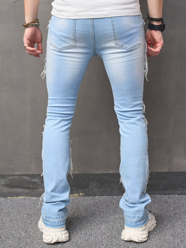 Levoire | Jean Bootcut Relaxant Avec Détail À Frange