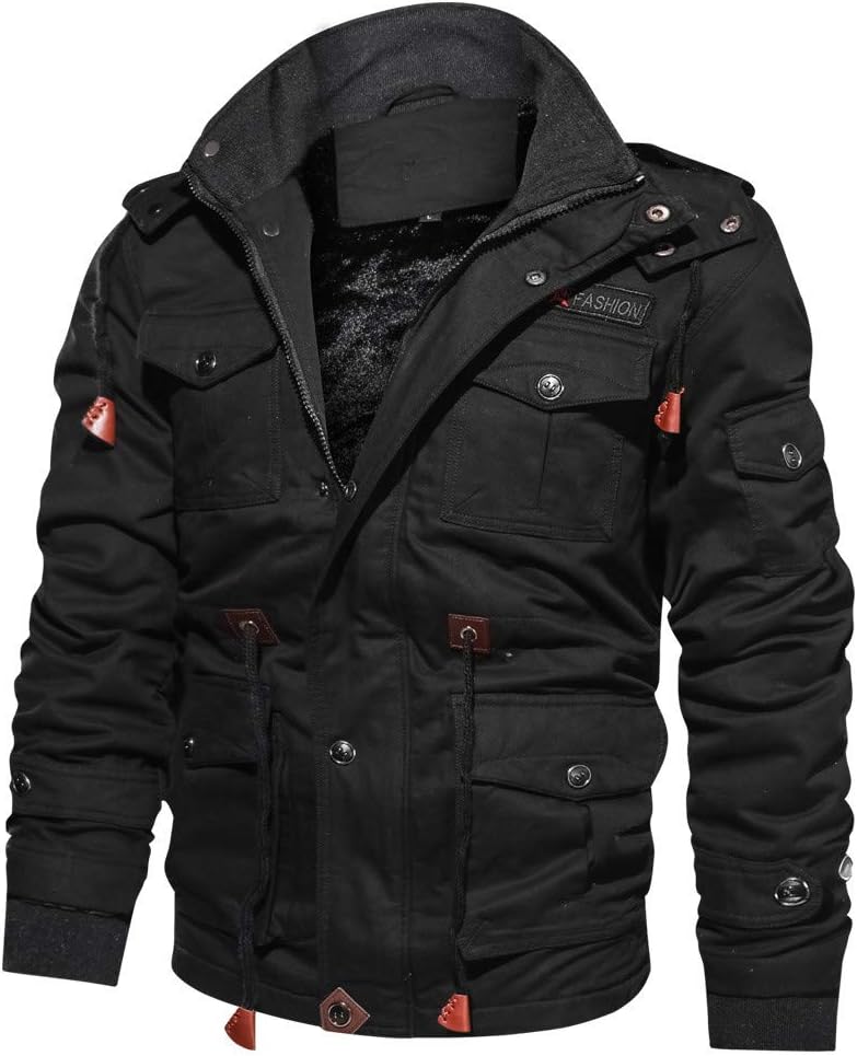 Levoire | Style Militaire Manteau Doublé