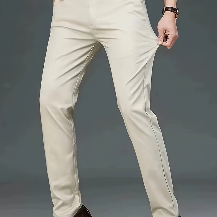 Levoire | Combinaison Élégante Pour Homme En Tissu Élastique Avec Un Design Uni