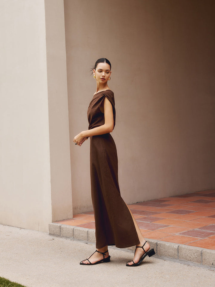 Levoire | Robe Slim Fit À Épaule