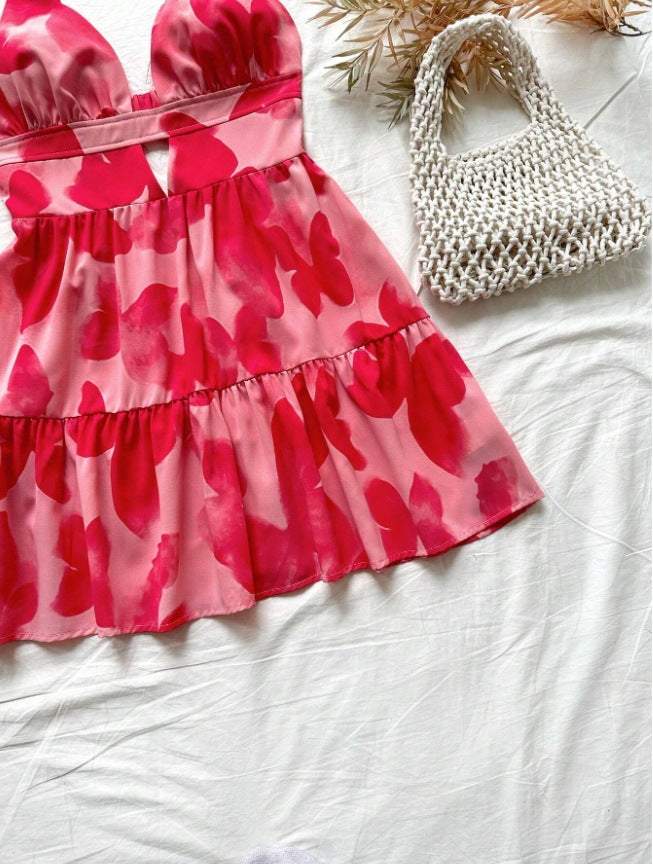 Levoire | Robe d'été à bretelles et à taille élastique