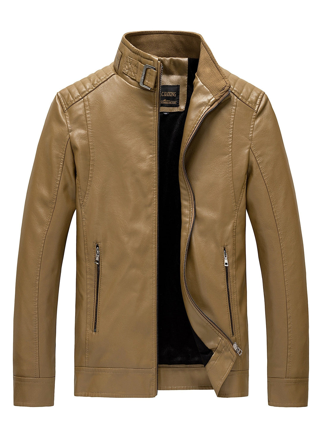 Levoire | Veste en cuir Braun