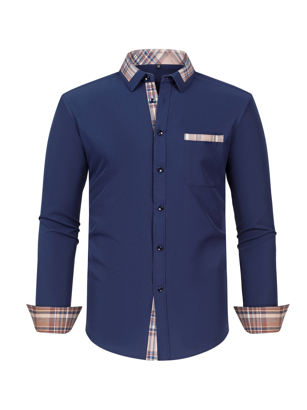 Levoire | Chemise Fine Adaptée Aux Affaires Avec Col À Carreaux Merimustav