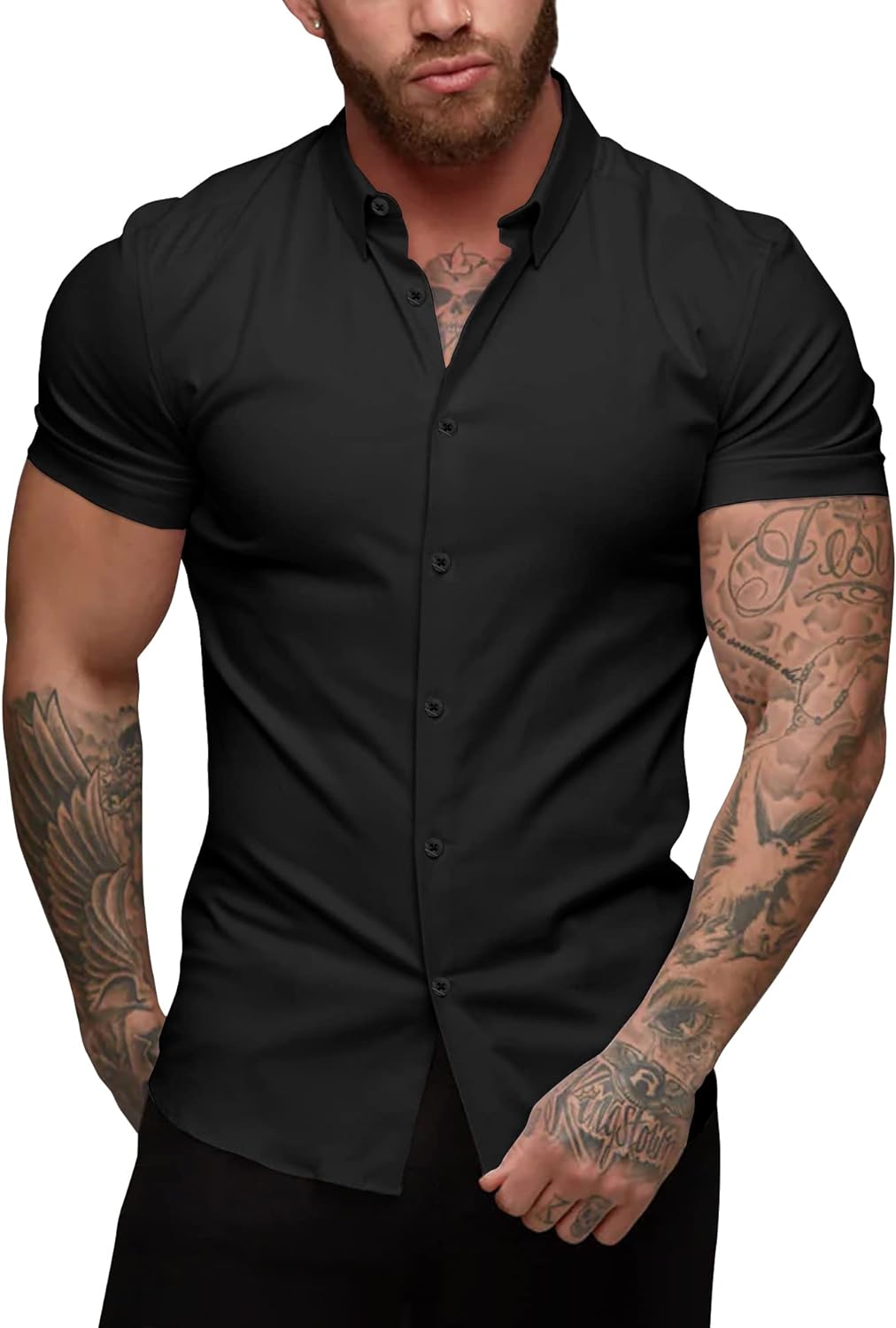 Levoire | Chemise Robe Noir