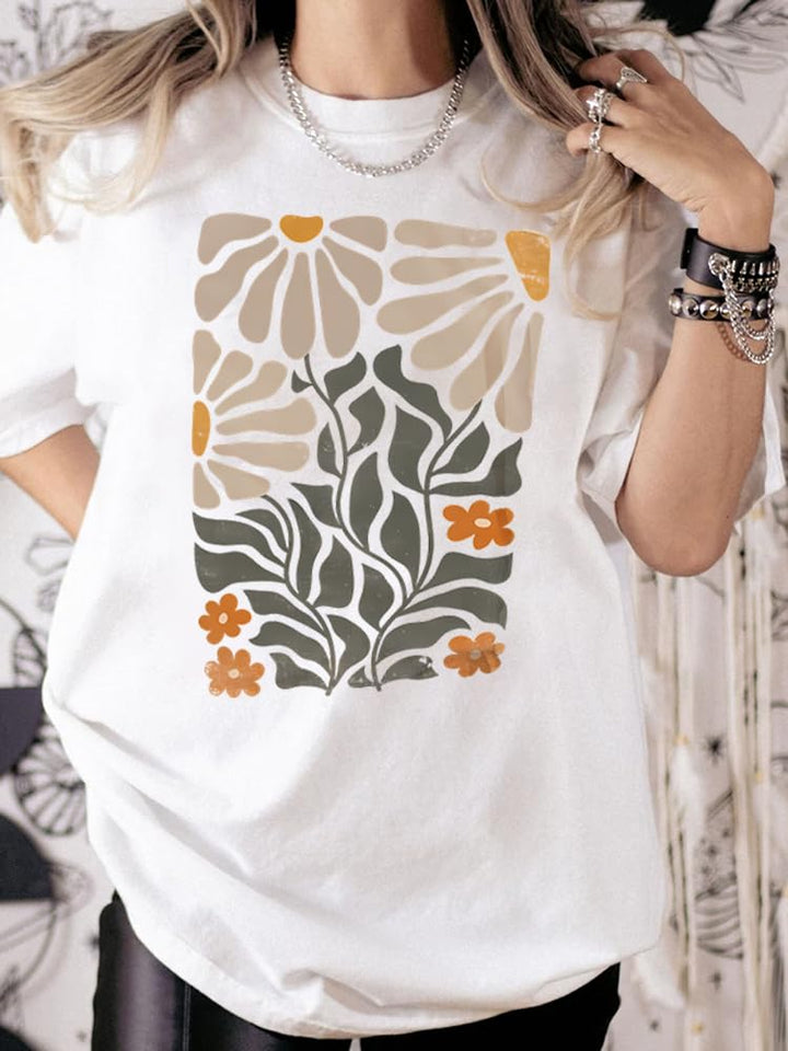 Levoire | T-Shirt Classique À Col Rond Pour Femmes