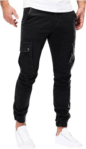 Levoire | Pantalons Droits Noir