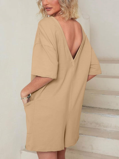 Levoire | Confortable Combinaison Réversible Extra Longue Avec Poches