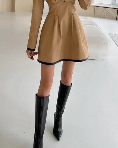 Levoire | Robe Confortable Avec Manches Longues