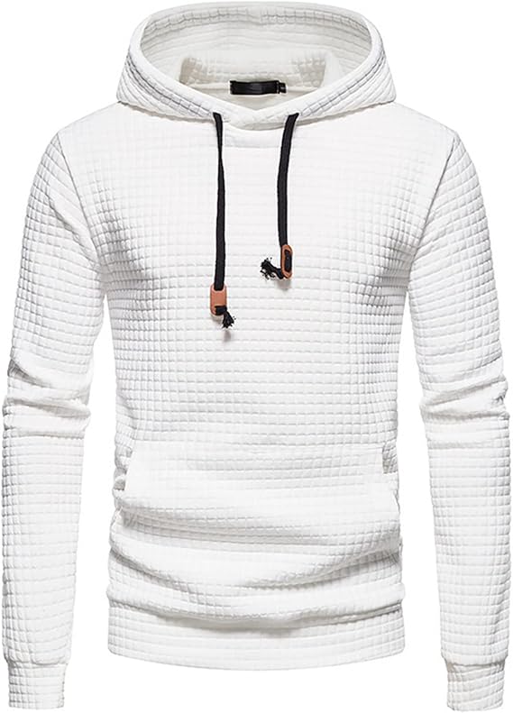 Levoire | Sweat À Capuche Confortable Au Style Décontracté Blanc