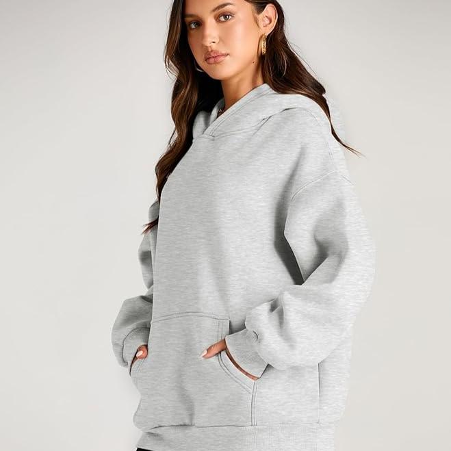 Levoire | Veste À Capuche À Manches Longues Avec Poches Gris