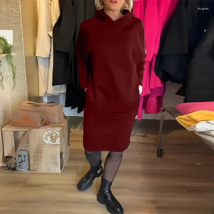Levoire | Robe À Capuche Décontractée Pour Toutes Les Occasions Rot