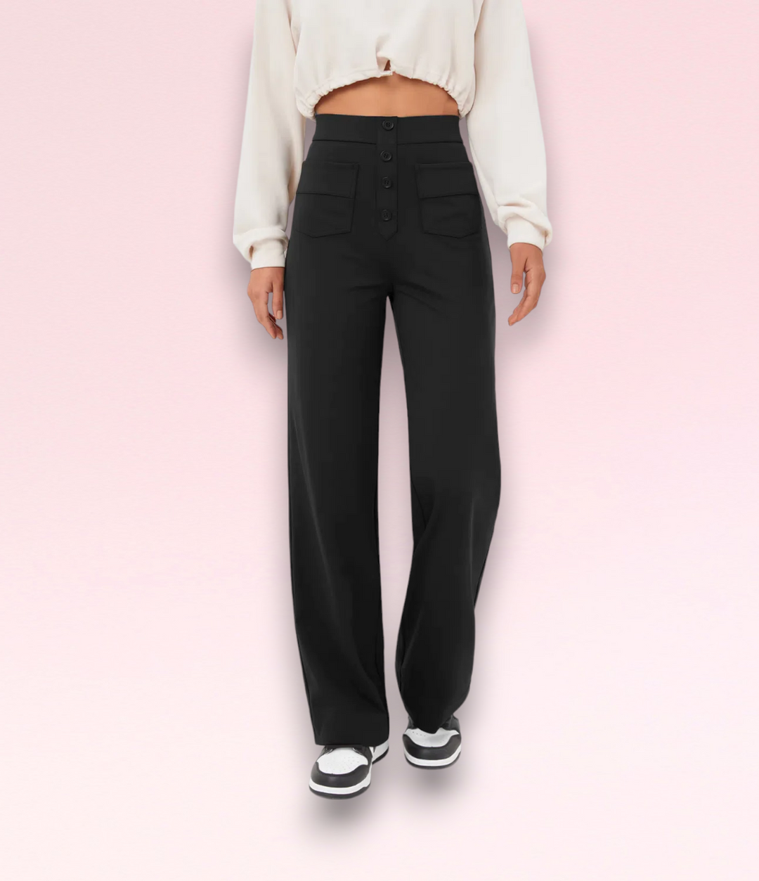 Levoire | Pantalon Élastique À Séchage Rapide Noir