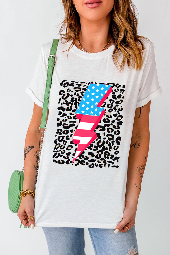 Levoire | Comtesse Col Rond T-shirt à Manches Courtes