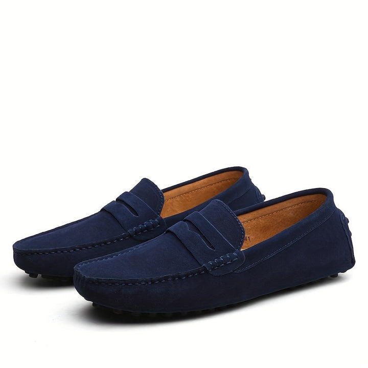 Levoire | Rennot Confortables Chaussures De Glissade Pour Hommes Avec Semelle Antidérapante Bleu