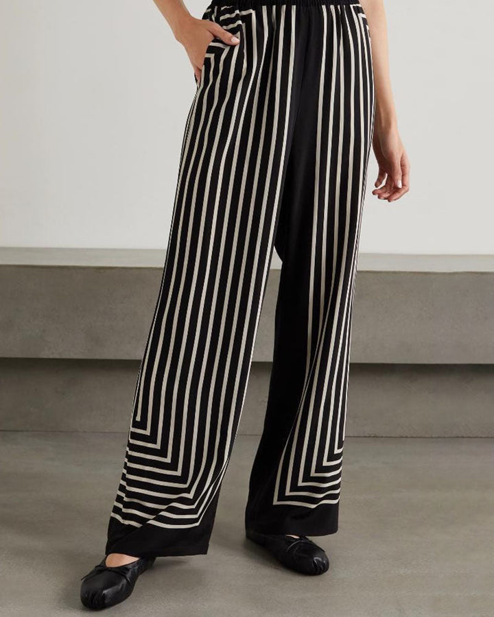 Levoire | Chemise Décontractée À Manches Raglan À Rayures Polyvalente