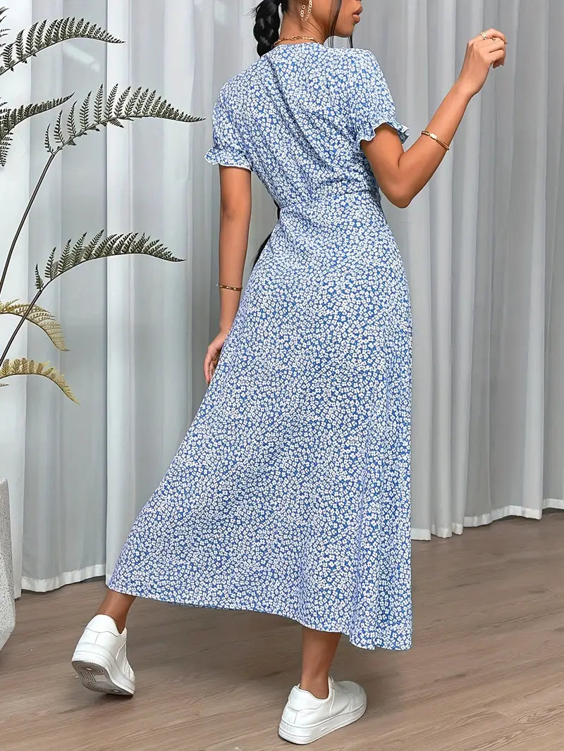 Levoire | Robe À Manches Courtes Polyvalente Pour Le Printemps Et L'Été