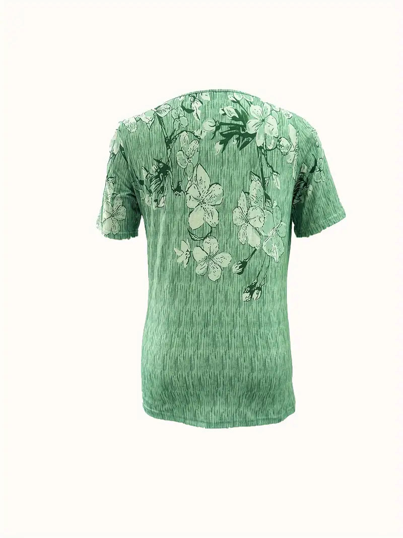 Levoire | T-Shirt À Manches Courtes Avec Imprimé Floral
