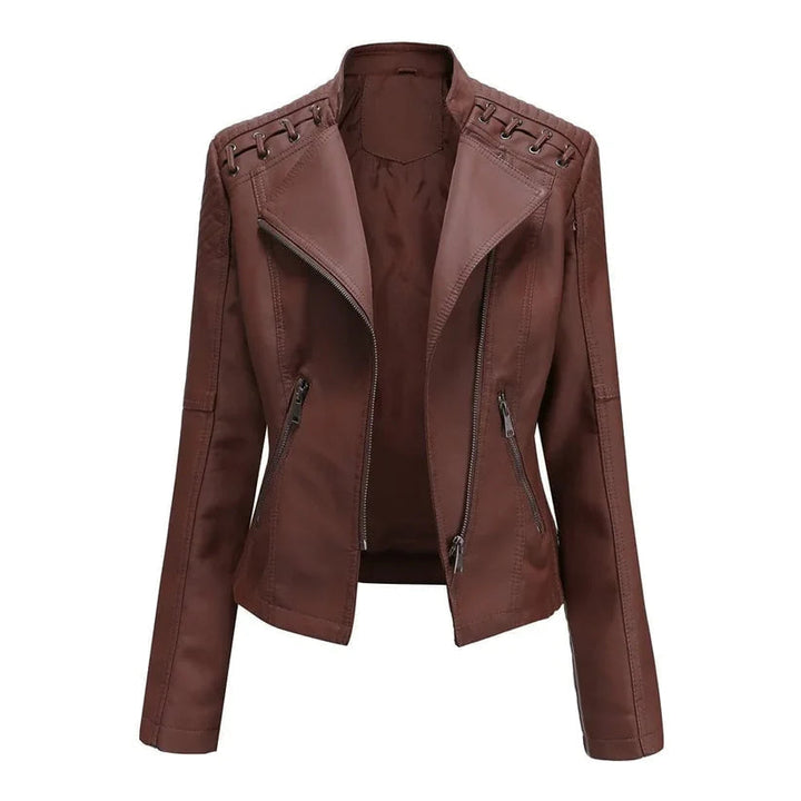 Levoire | Veste à manches longues réversible avec plusieurs poches Braun