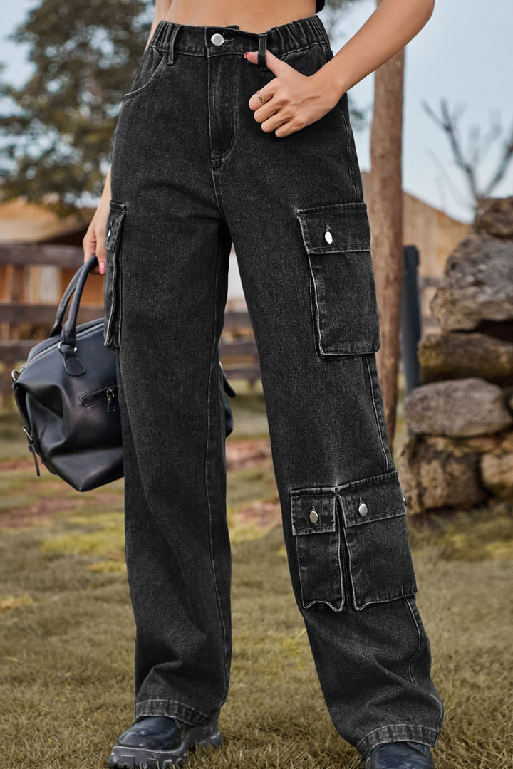 Levoire | Pantalons En Denim Longs Avec Poches