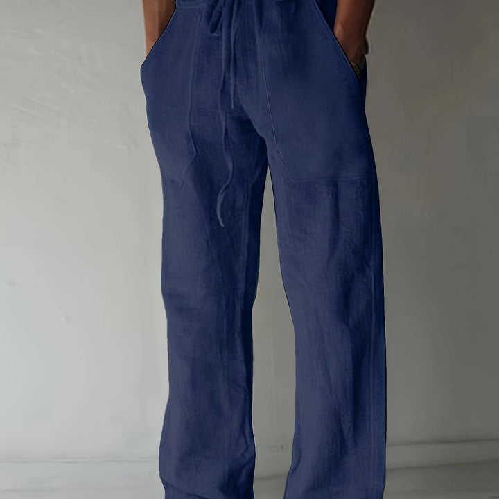 Levoire | Grande Taille Pantalons En Coton Pour Hommes De Loisirs