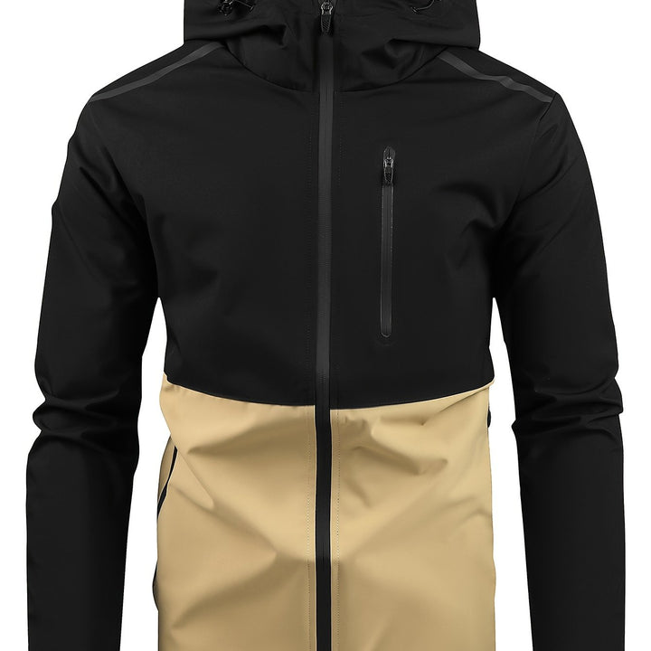 Levoire | Veste À Capuchon Légère Pour Hommes Couleur kaki