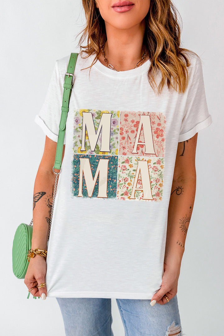 Levoire | MAMA Col rond T-shirt à manches courtes