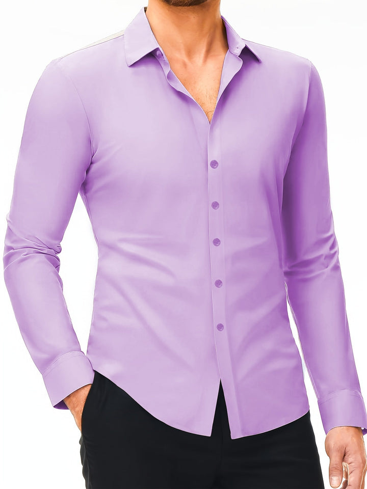 Levoire | Slim Fit Chemise En Coton Stretch Hellulila