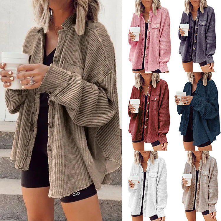 Levoire | Blouse À Boutons À Manches Longues Et Veste Matelassée