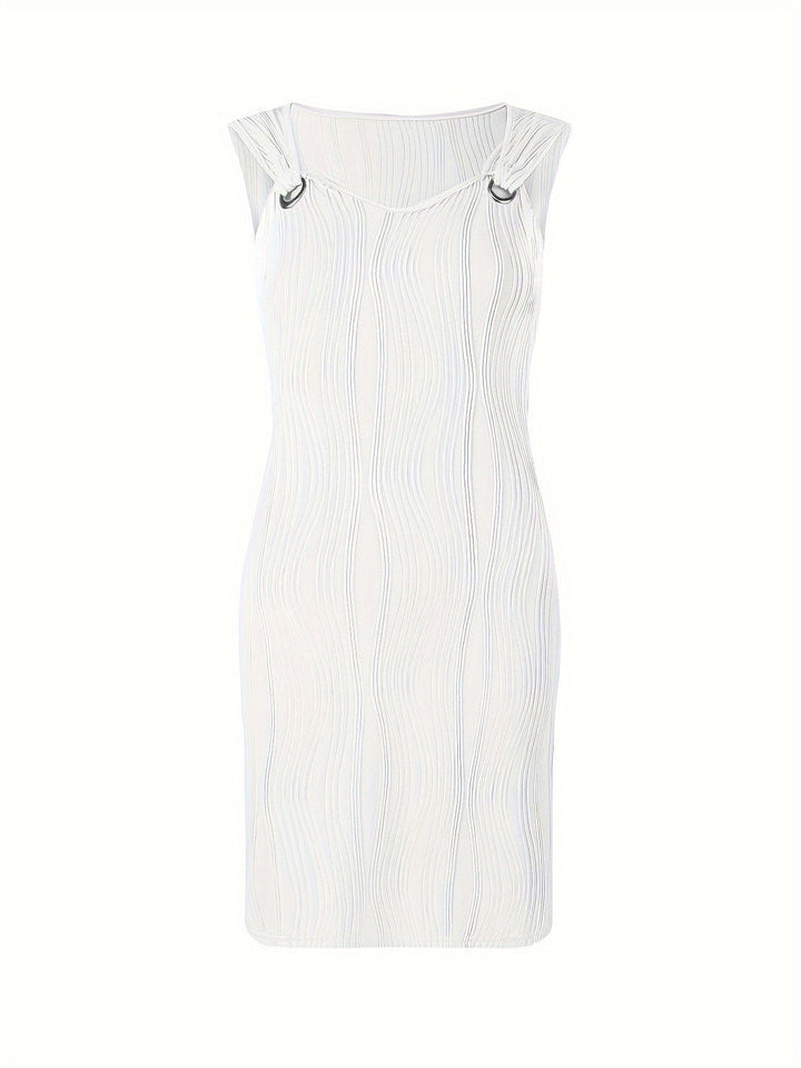 Levoire | Robe À Rayures Ondulées