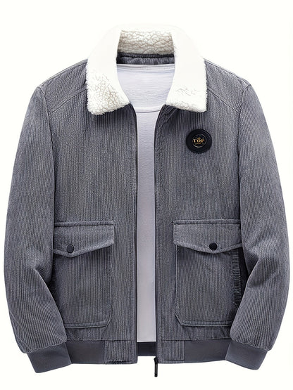 Levoire | Veste À Capuche En Polaire À Manches Longues Avec Cordon Et Fermeture Éclair Gris