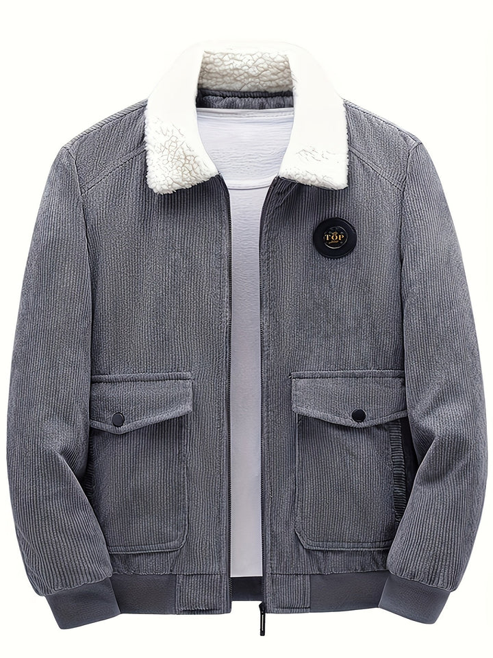 Levoire | Veste À Capuche En Polaire À Manches Longues Avec Cordon Et Fermeture Éclair Gris