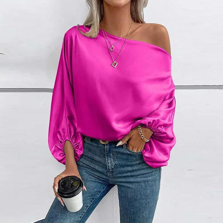 Levoire | Chemise asymétrique avec col en V
