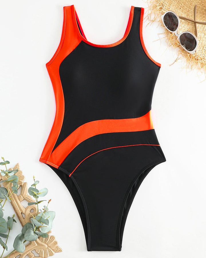 Levoire | Maillot De Bain Stylé En Couleurs Contrastées